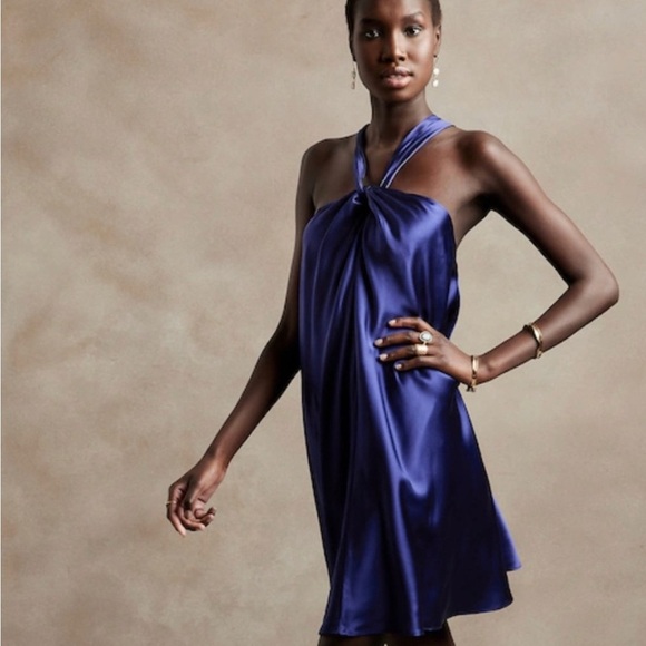 Banana Republic Navy Mini Dress - Picture 5 of 5